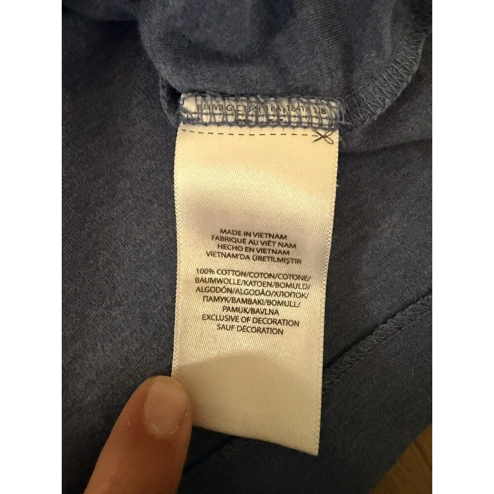 Polo Ralph Lauren Classic Fit Pima Soft Touch Blue long sleeve 100% cotton XXL